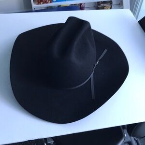Bailey black cowboy hat. USA made